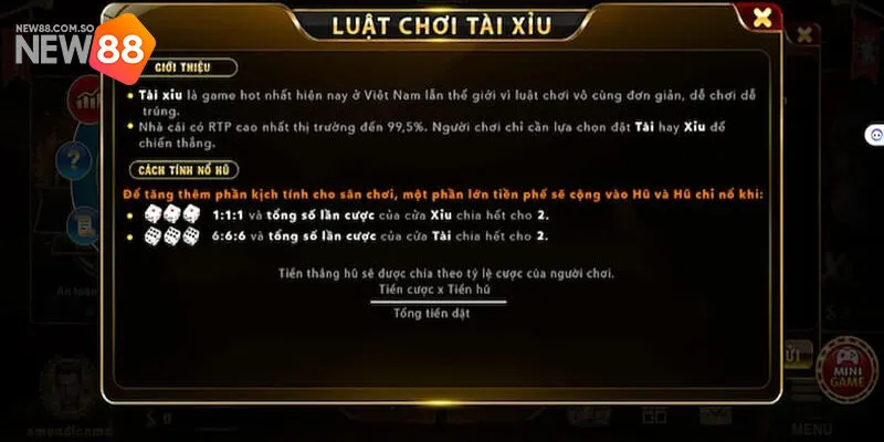 Hướng dẫn trải nghiệm tài xỉu mini tại nhà cái