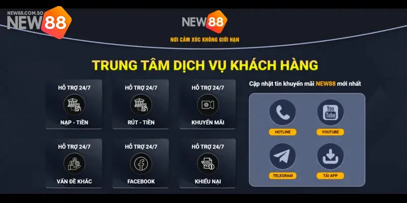 Liên Hệ New88 - Tổng Hợp Kênh Hỗ Trợ Người Chơi 24/7