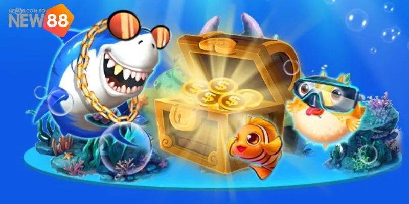 Cơ chế đổi thưởng trong bắn cá phát tài cho ngư thủ tại New88